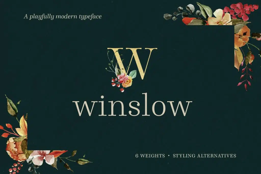 Winslow Font Family