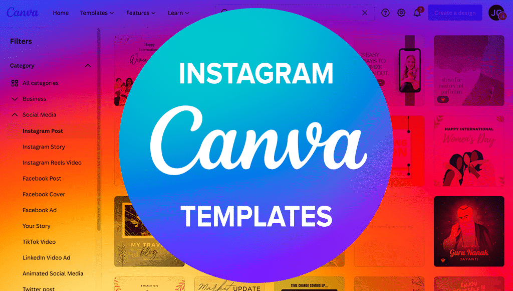 15+ Best Canva Templates for Instagram in 2022