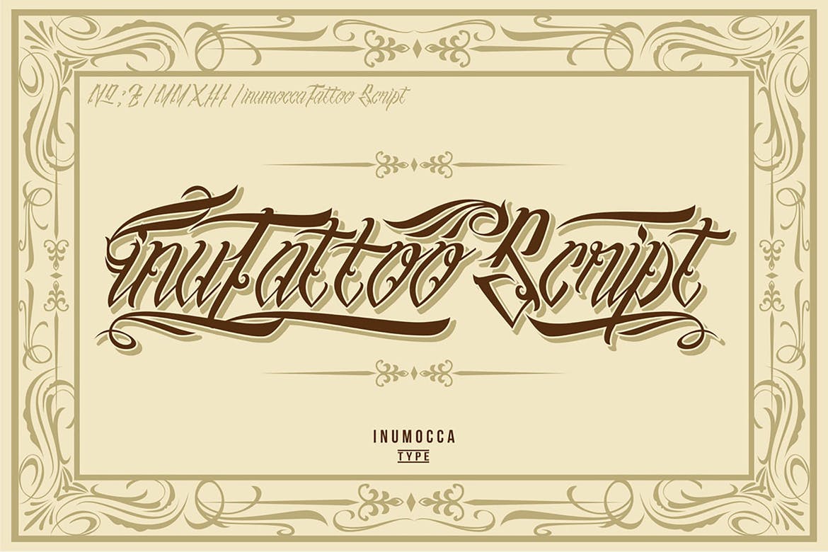 tattoo fonts cursive elegant generator