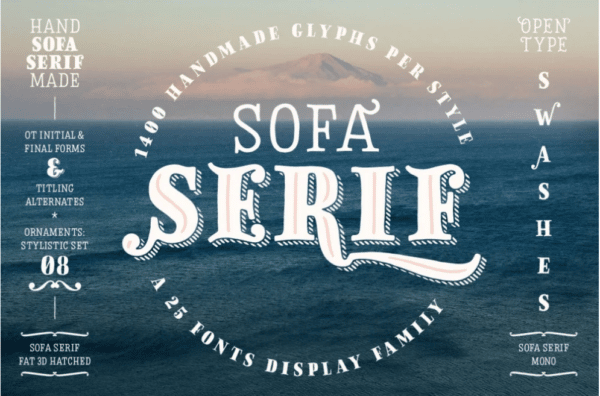 Sofa Serif font