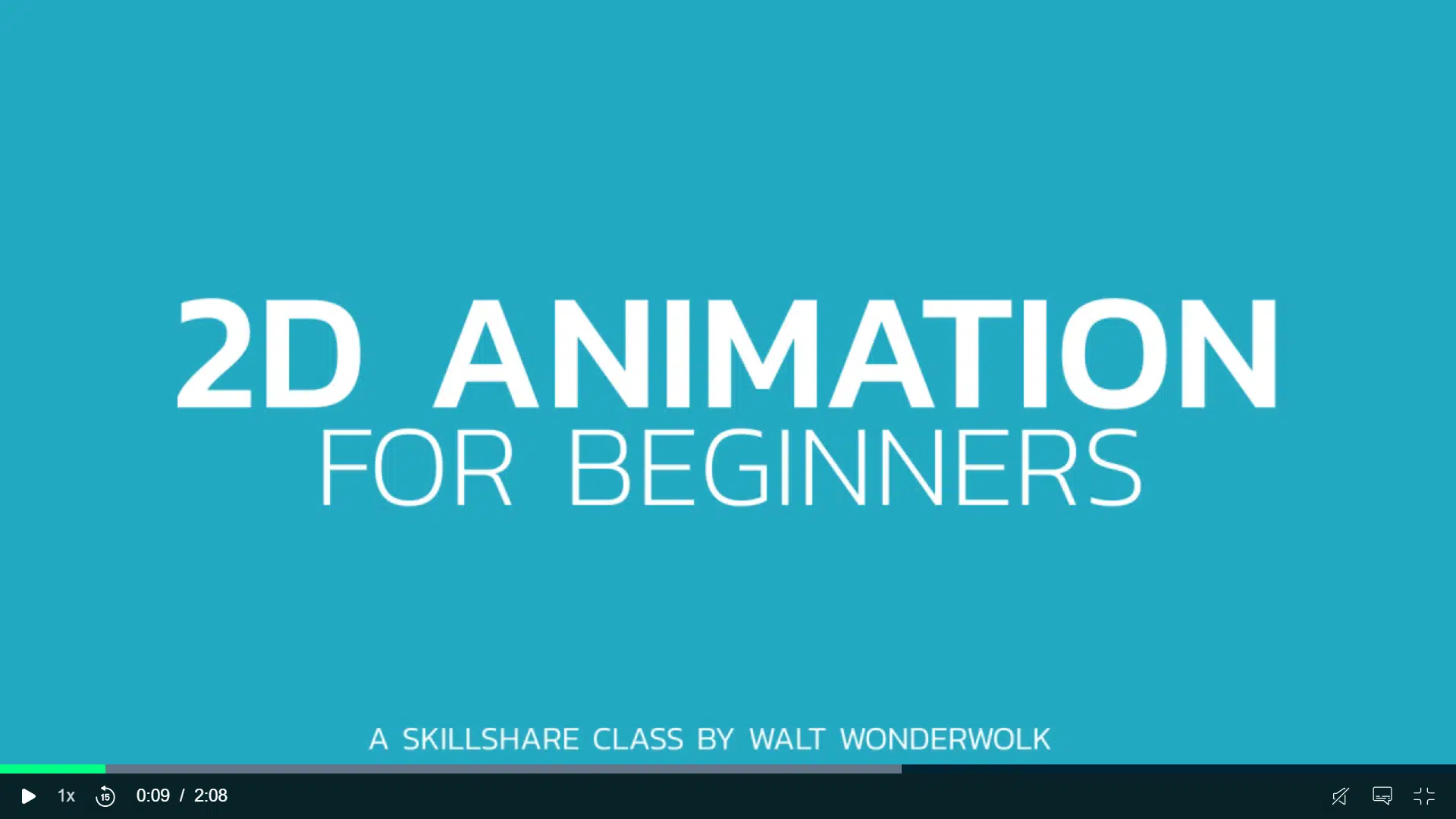 2D Animation For Beginners By SkillShare