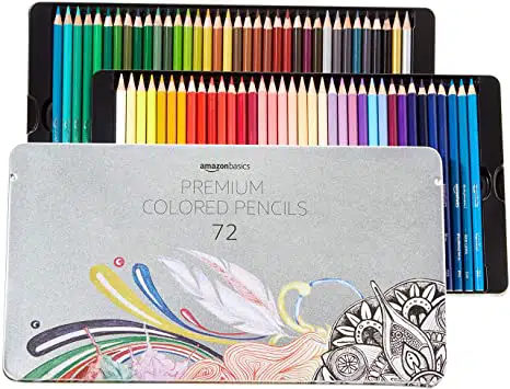 iBayam 123-Pack Colored Pencils Set with Gift Case, 3