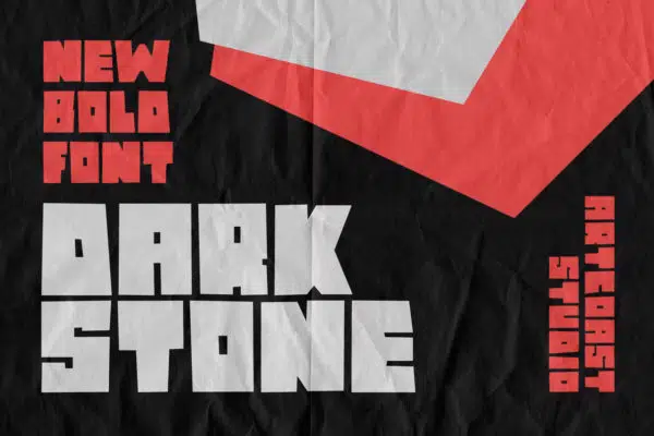 Dark Stone - Extra Bold Font