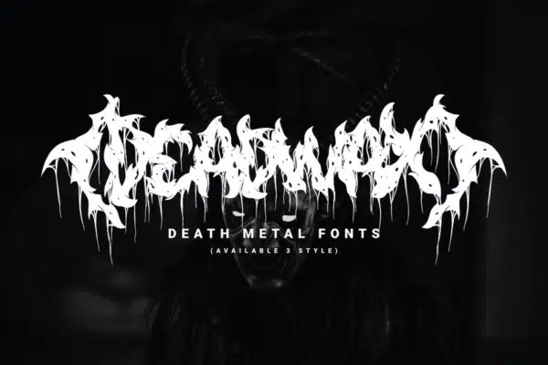Deadwax - Death Metal Fonts