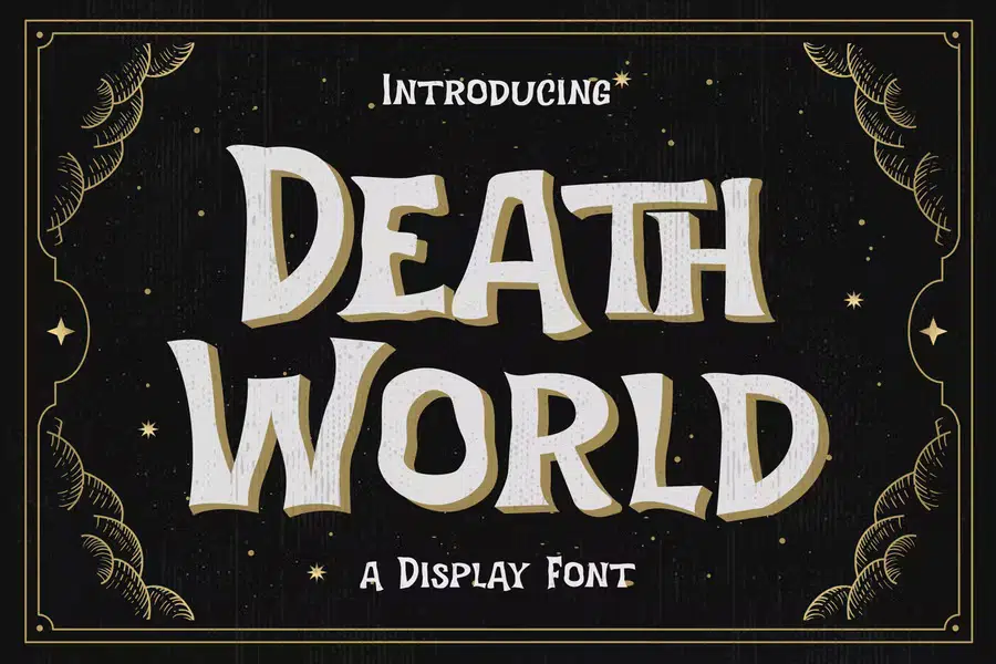 Death World – Display Font