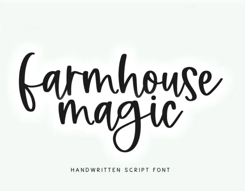 Farmhouse Magic Font