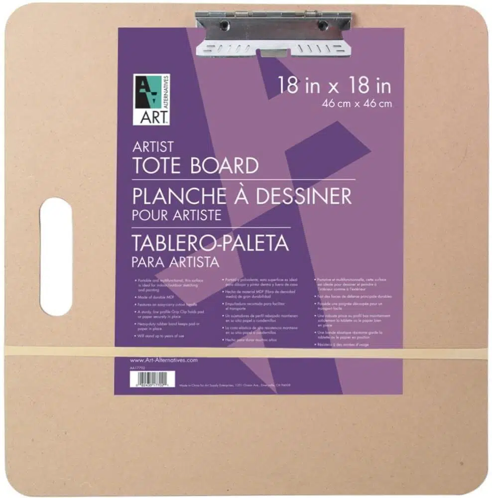 4 Pack Extra Large 11x17 Clipboards, Wooden Art Board with Low-Profile Clip  and Hook for Classroom and Office