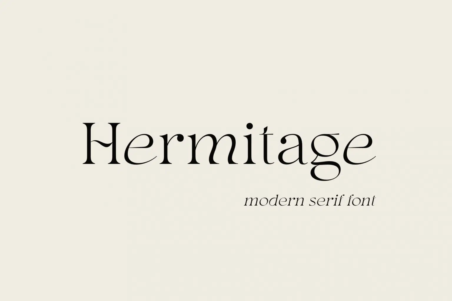 Hermitage Font