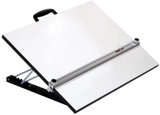 Koh-I-Noor Portable White Drawing Board with Case 19-1/2 x 14-3/4