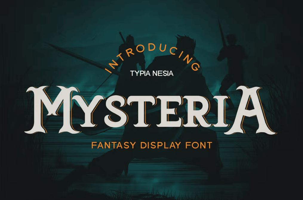 Mysteria fantasy font