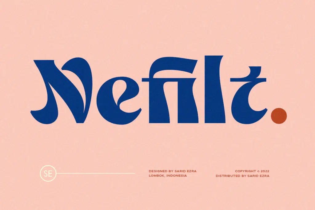 Nefilt – Unique Bold Font