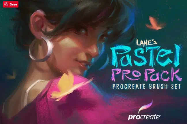 Lane’s Pastel Pro Pack: Procreate Brush Set