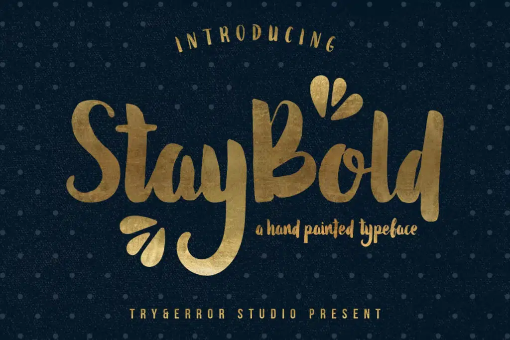 Stay Bold Font