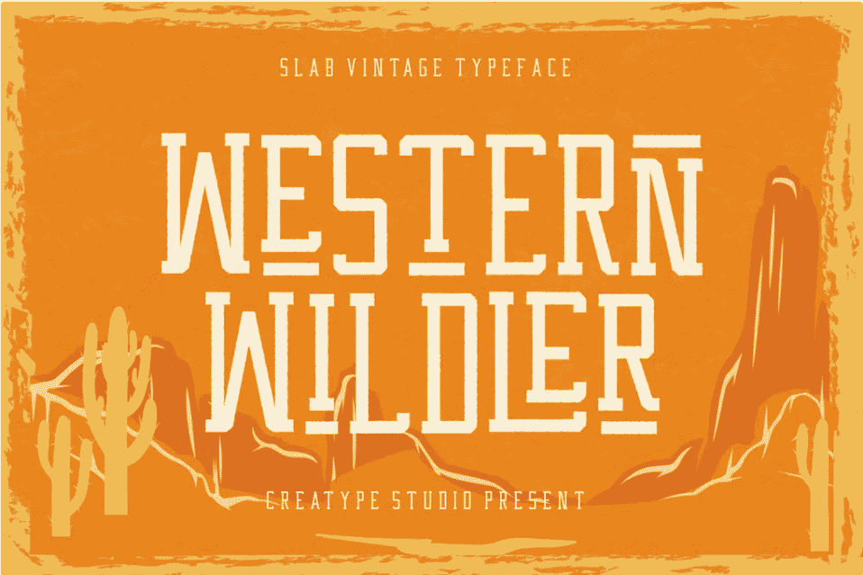 Western Wilder Slab Vintage