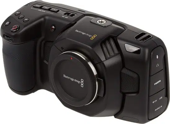 Blackmagic design pocket camera