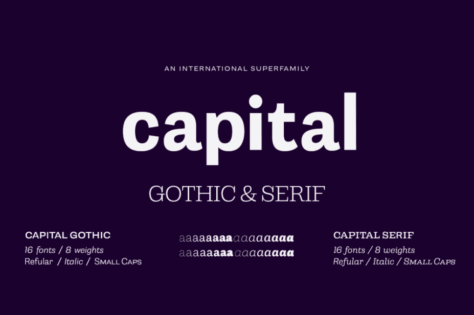 Capital Gothic
