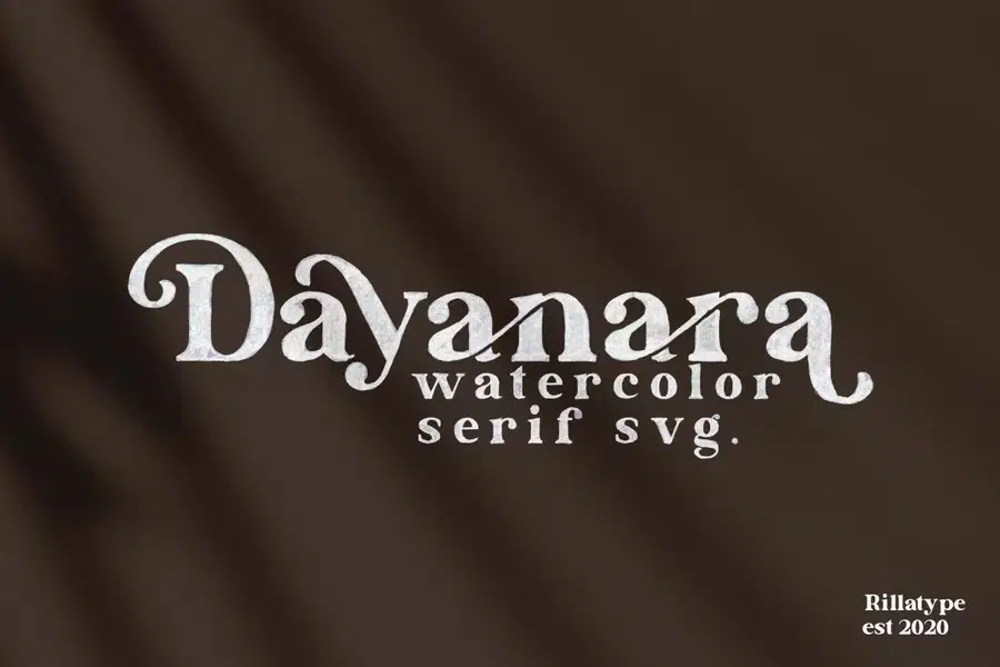 Dayanara - Watercolor SVG