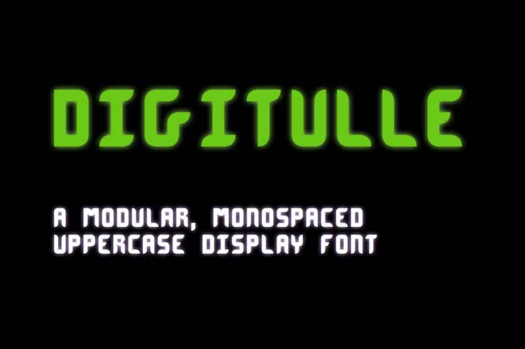 Digitulle Typeface