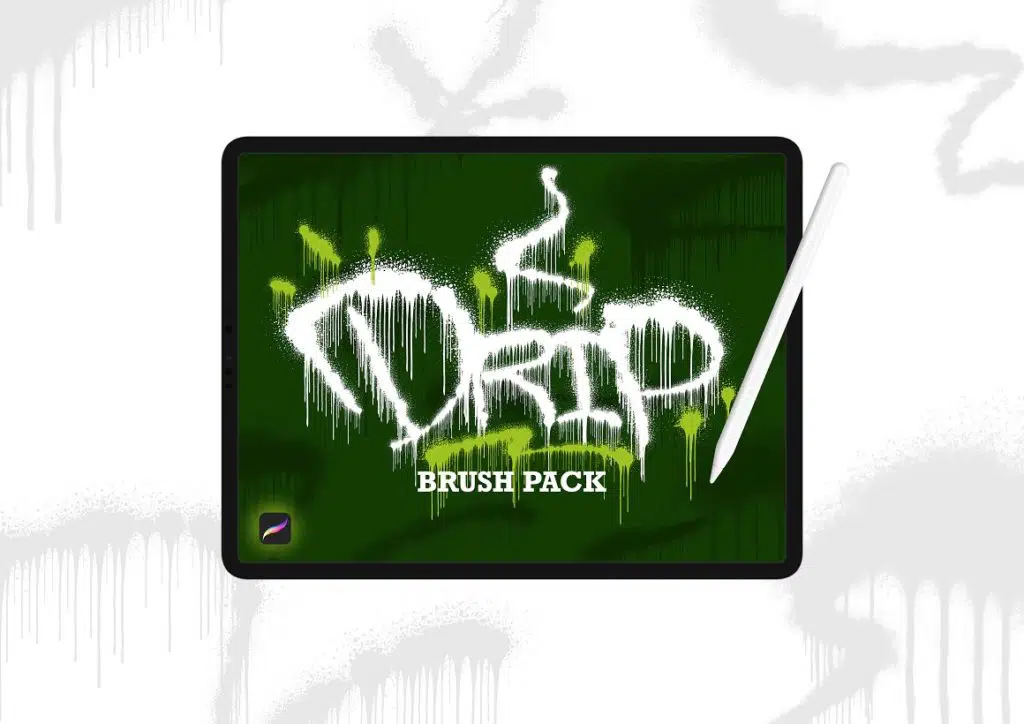 Drip Brush Pack - Procreate