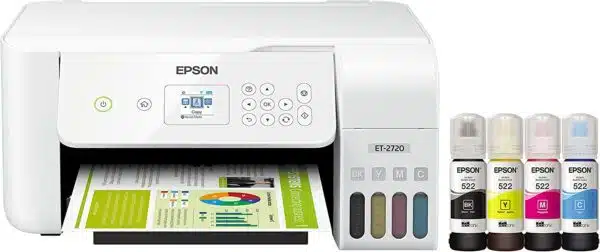Epson EcoTank ET-2720-Best Refillable Ink Printer