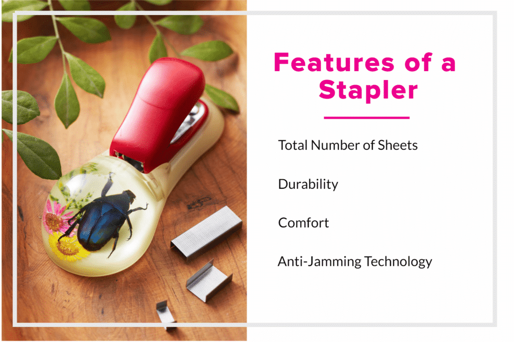 Features of a Stapler