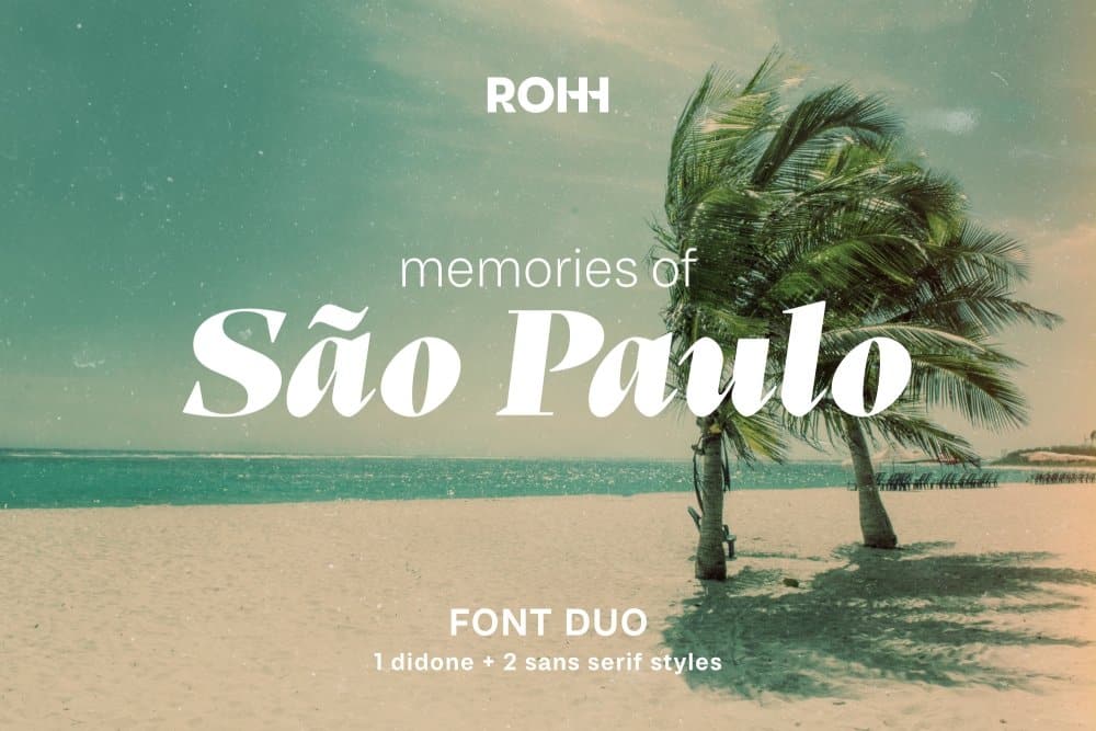 Memories Of Sao Paulo Font Duo