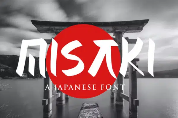 Misaki- Japanese Fonts for Oriental Design