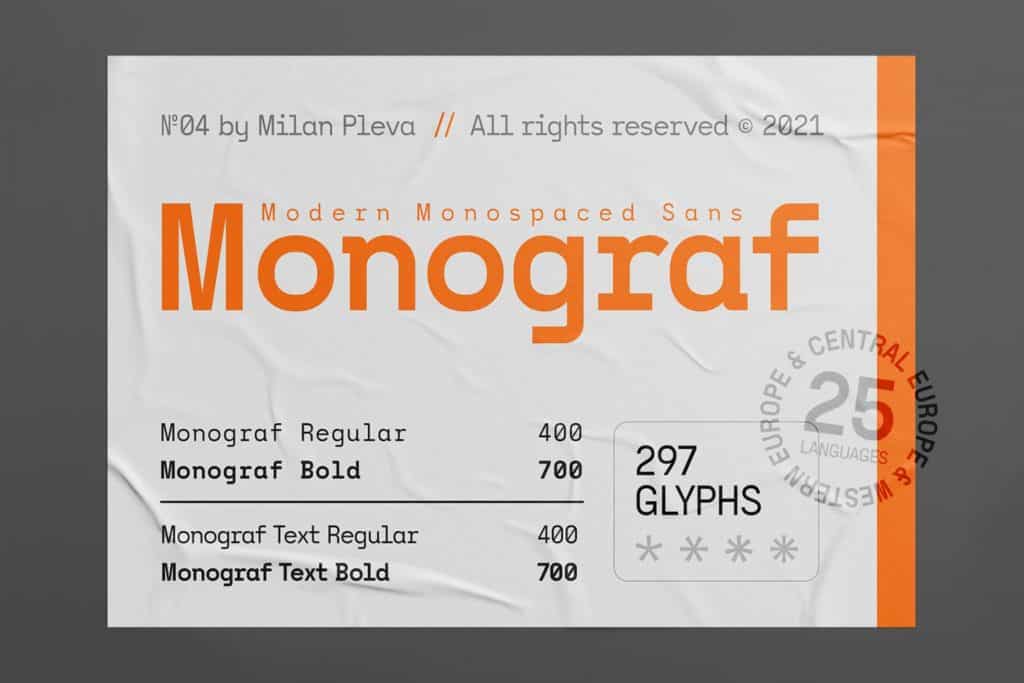 Monograf Font