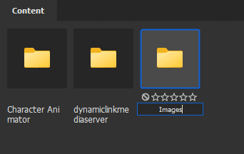 Naming the Folder