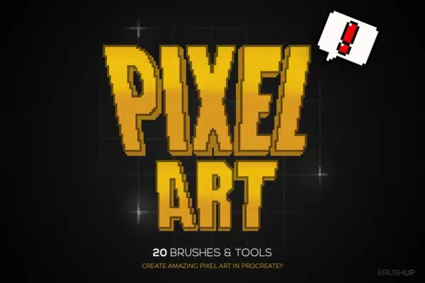 Pixel Art Brushes for Procreate