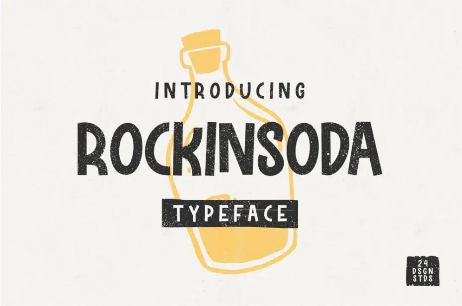 Rockinsoda typeface font
