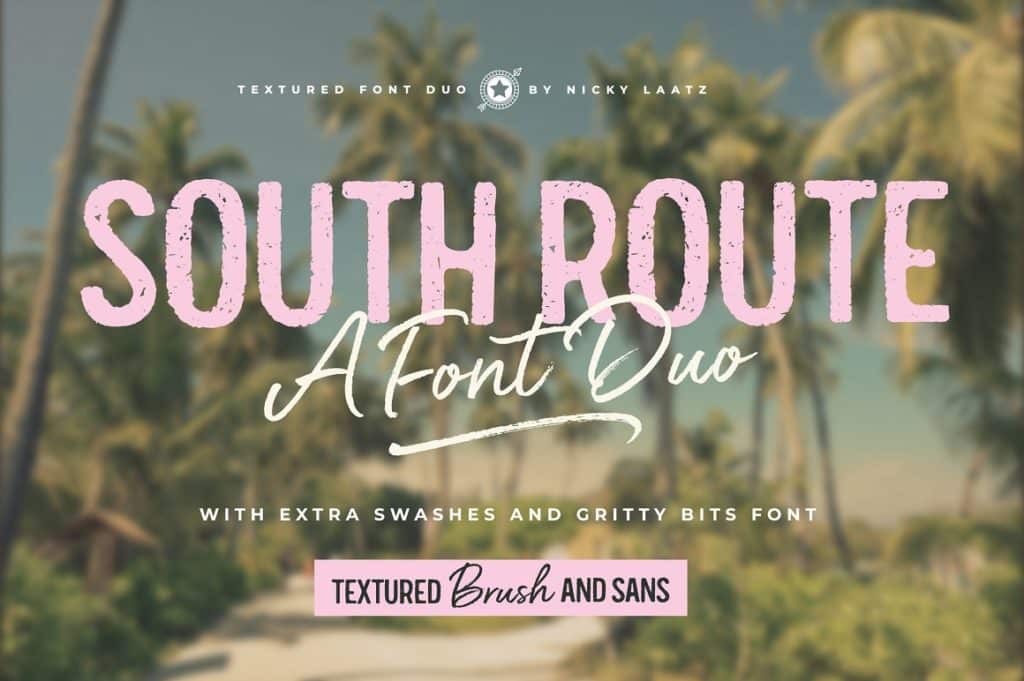 South Route Font Duo & Extras