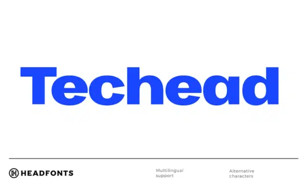 Techead Font 