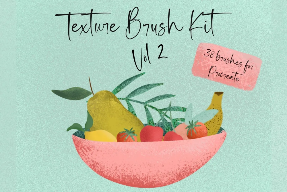 Texture Brush Kit For Procreate 