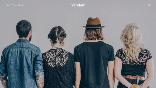 Vandam - Perfect Choice for Musicians and Bands