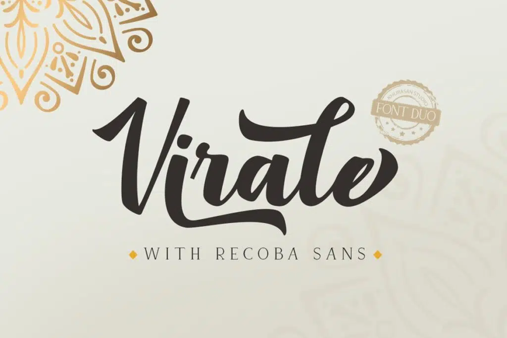 Virale Recoba Font Duo