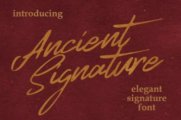 Ancient Signature