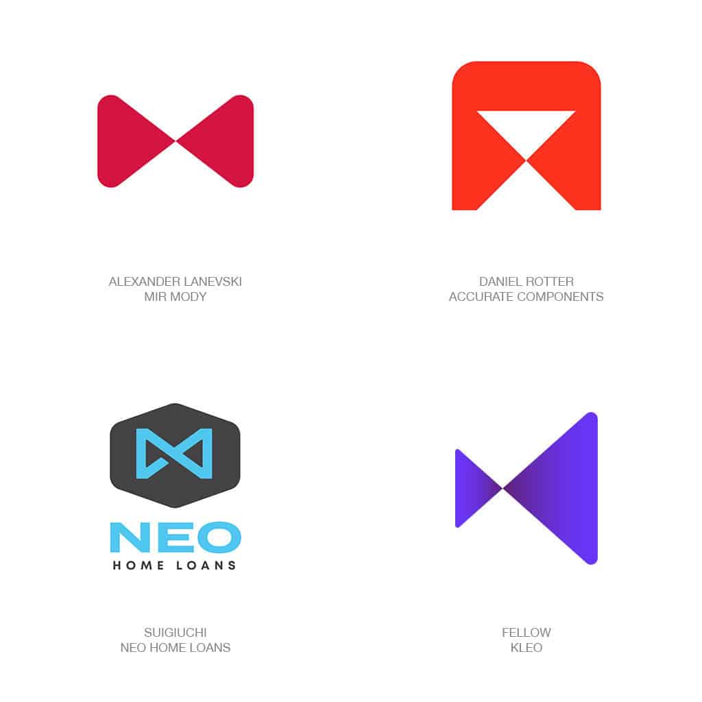 Infinity triangles - Logo Design Trends 2022