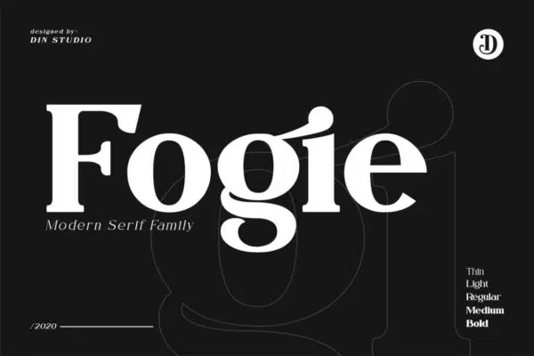 Fogie – Modern Serif Font