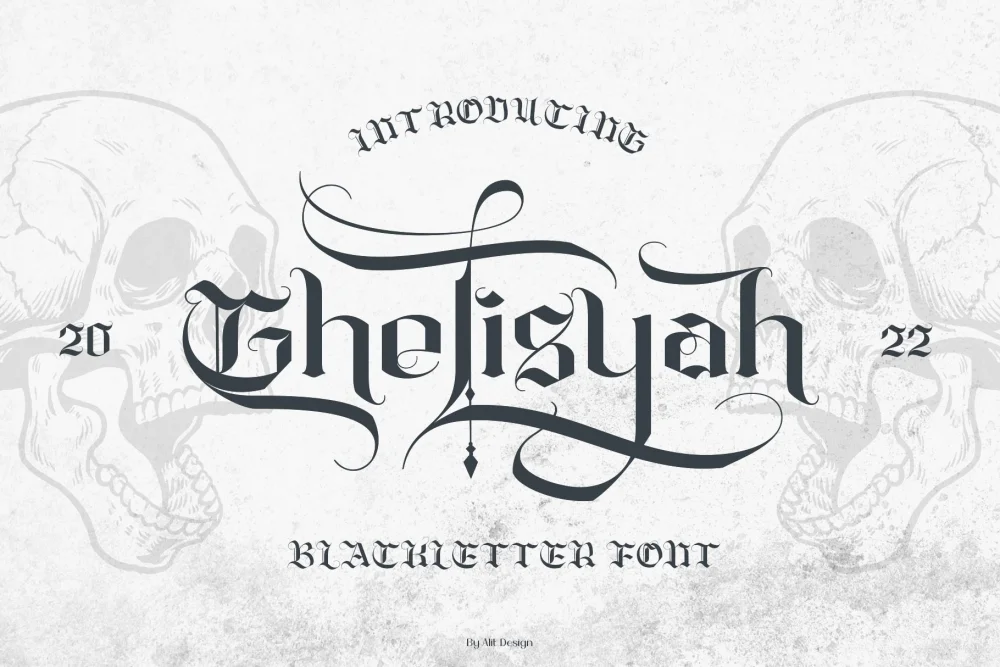 Ghelisyah Typeface