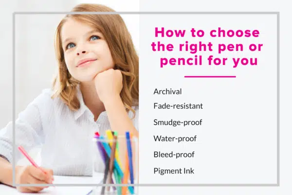 pens and pencils for designers