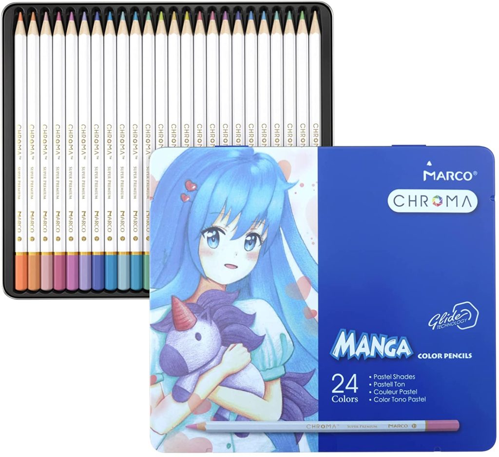Manga Marco Chroma Pastel Pencils