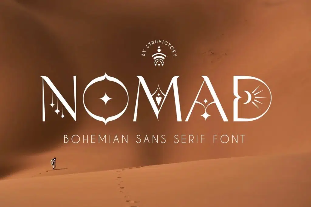 Nomad – Bohemian Sans Serif Font