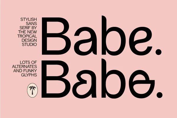 Babe - Sans Serif Font