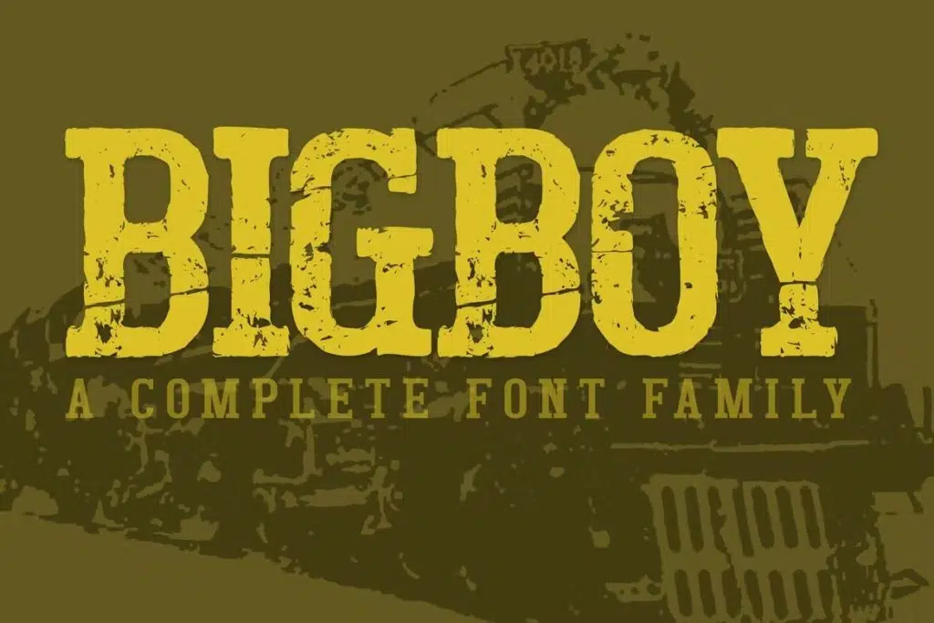 Bigboy Font
