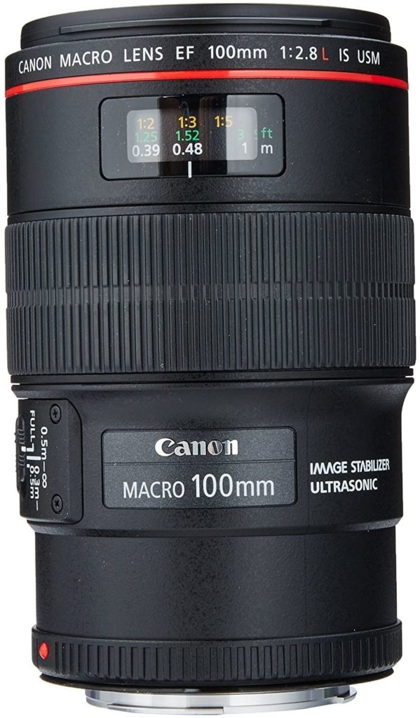 Canon EF 100mm f/2.8L Macro IS USM.