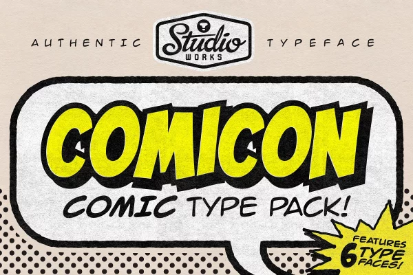 Comicon | Comic Type Pack!