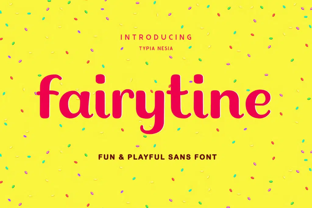 Fairytine Fun Groovy Font