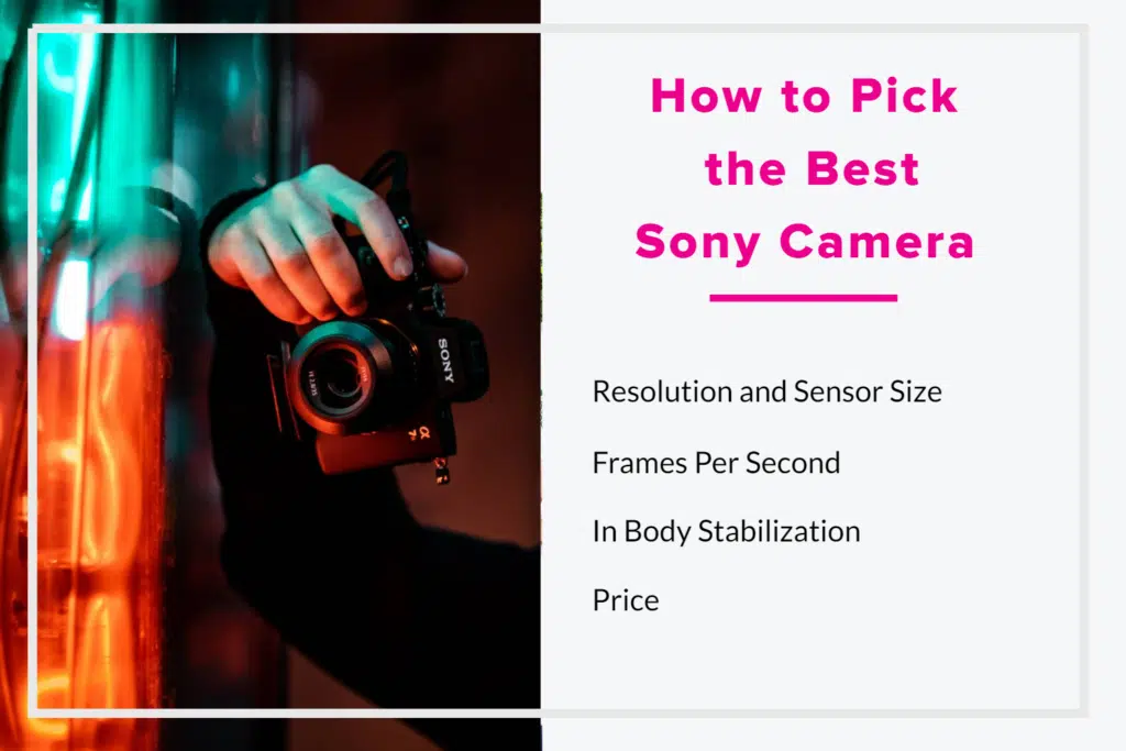 How to Pick the Best Sony Camera