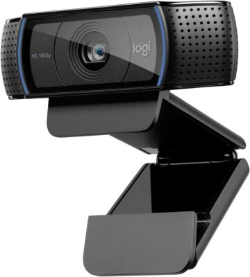 Logitech C920x-Webcam for Zoom & Video Conference Calls